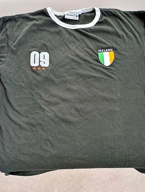 Lansdowne Other - Lansdowne Men's Green & White Ireland Soccer Jersey Size Large